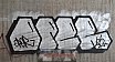 Graffitis und Wandbilder