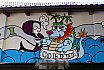 Graffitis und Wandbilder