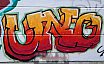 Graffitis und Wandbilder