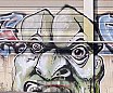 Graffitis und Wandbilder