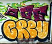 Graffitis und Wandbilder