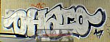 Graffitis und Wandbilder