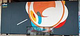 Graffitis und Wandbilder