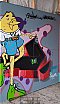 Graffitis und Wandbilder