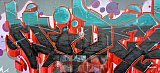 Graffitis und Wandbilder