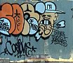 Graffitis und Wandbilder