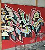 Graffitis und Wandbilder