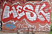 Graffitis und Wandbilder