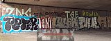 Graffitis und Wandbilder